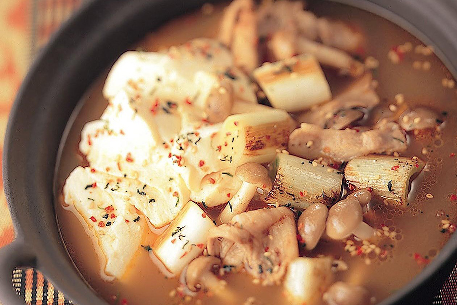 ヘルシー豆腐のカレー鍋
